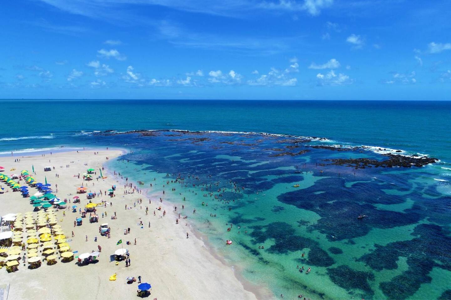 Studio Em Porto De Galinhas - Vista P Piscina 외부 사진